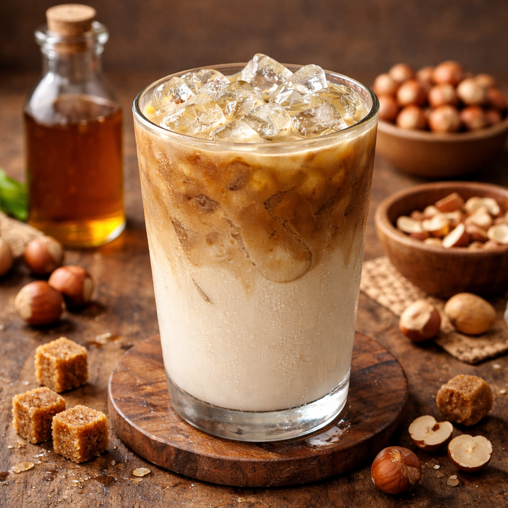 Ice Hazelnut Latte